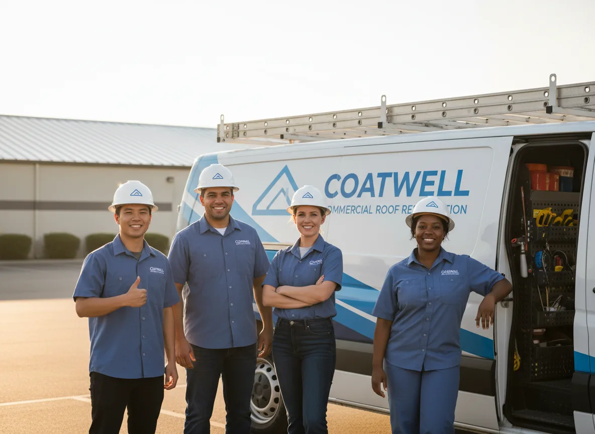 Commercial roof coating company in Springwater, NY